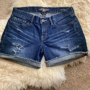 Lucky Brand Distressed Shorts Style: Abbey